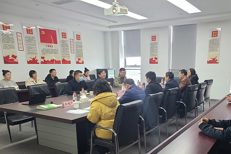 我司與鹽城工學(xué)院環(huán)境學(xué)院開展“黨建聯(lián)盟共發(fā)展 訪企拓崗促就業(yè)”活動(dòng)
